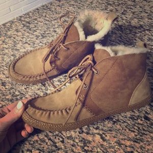 UGG moccasin booties